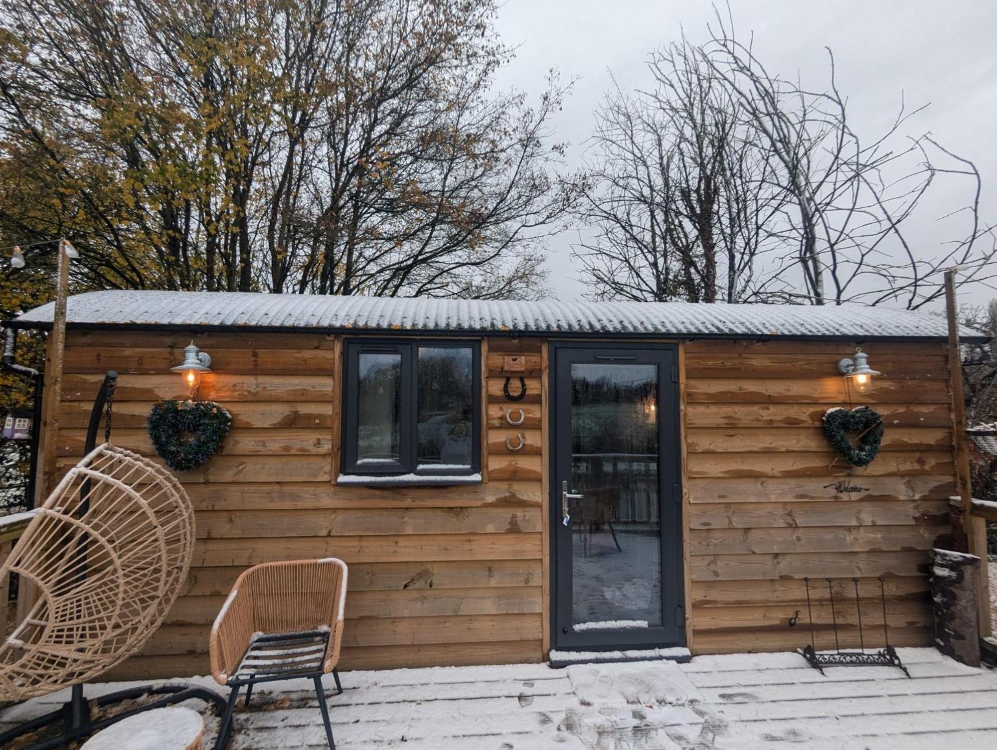 Rusty Duck Retreat Shepherds Hut Shedfield Zewnętrze zdjęcie
